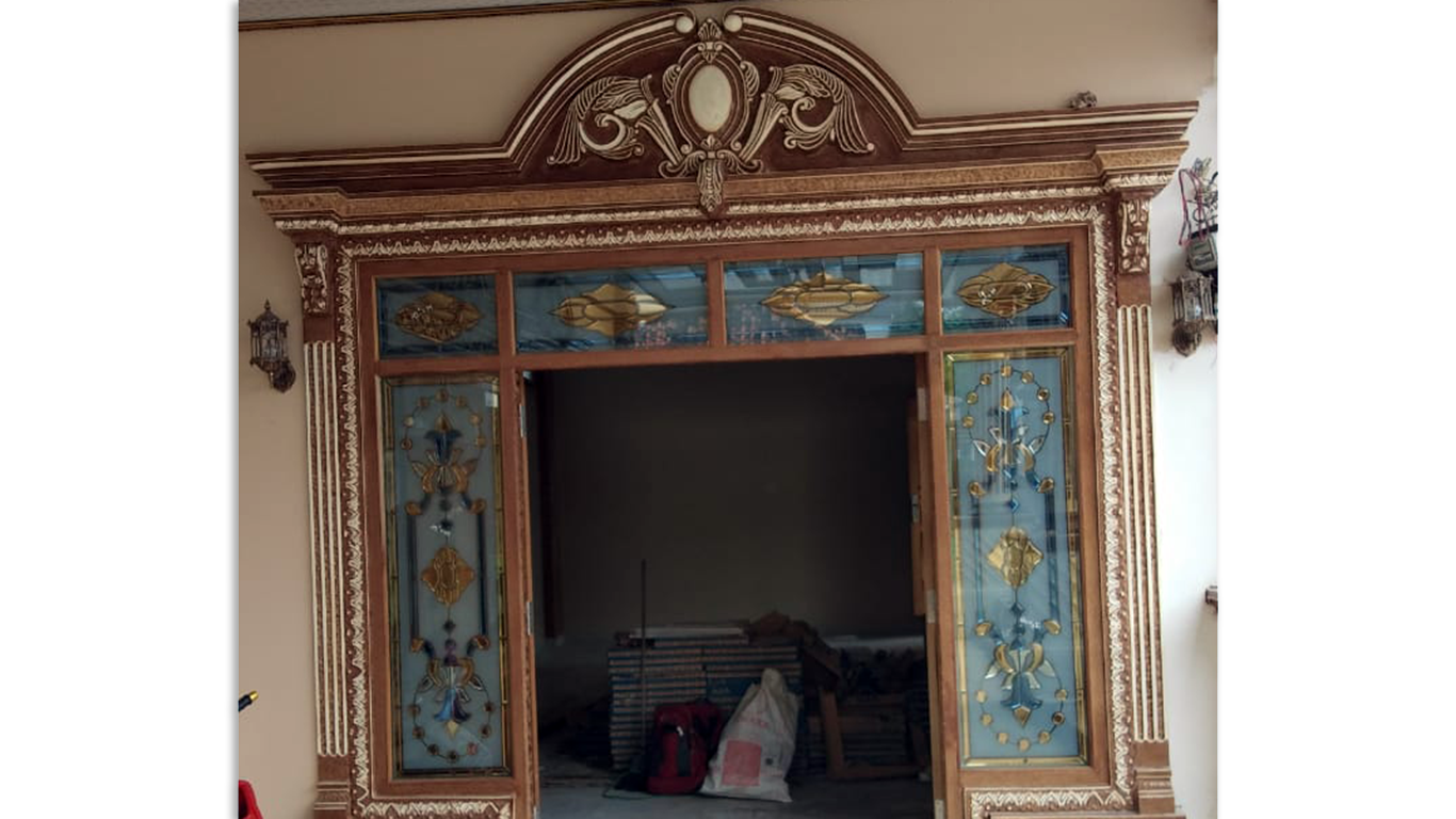 Kaca Inlay Kaca patri palembang AZ