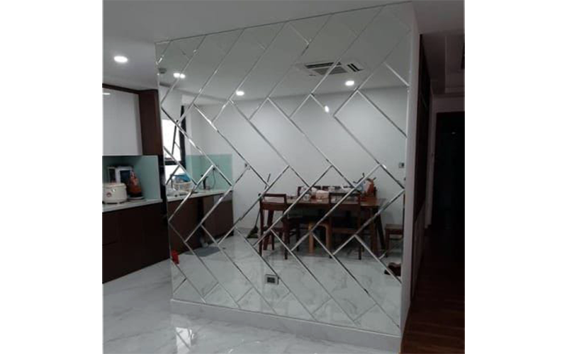 Cermin Bevel Kaca patri palembang AZ